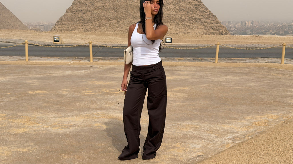 Brown Contour Dune Pants