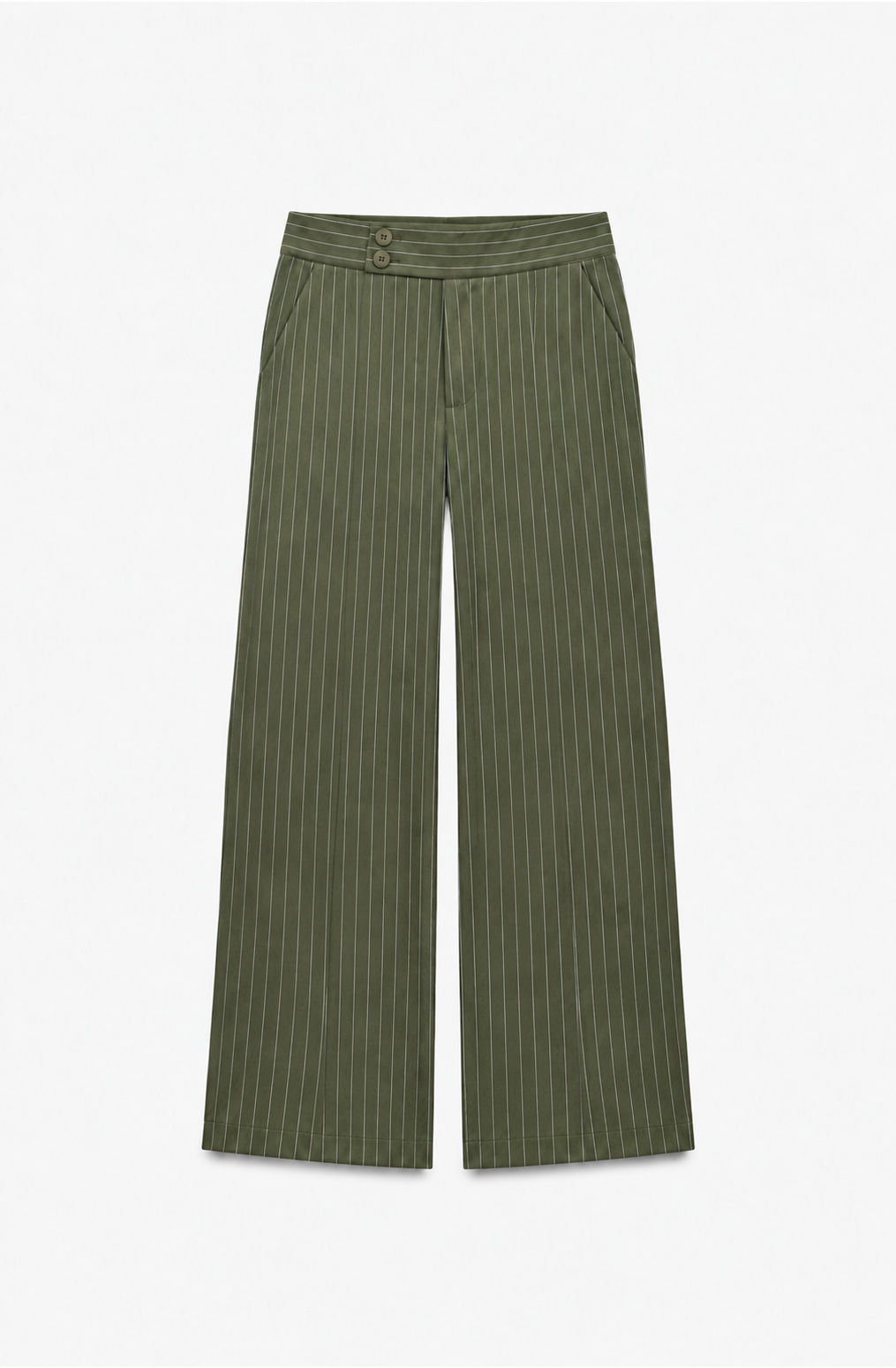 Olive Striped Contour Dune Pants