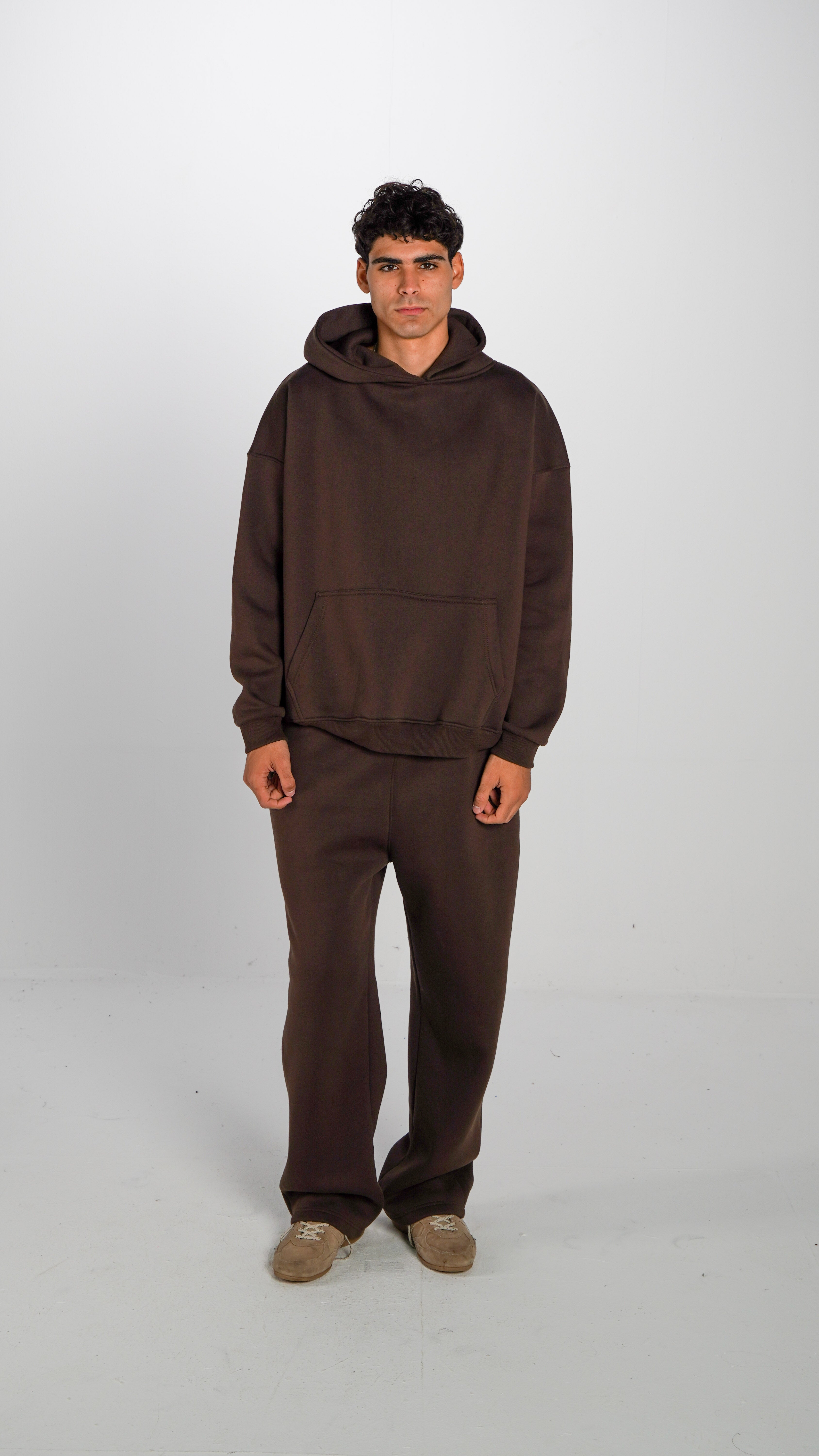 Brown Hoodie 002