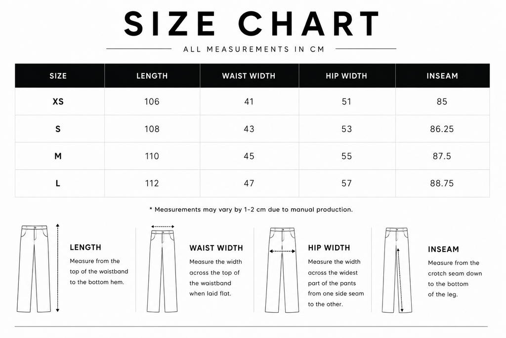 Black Contour Dune Pants